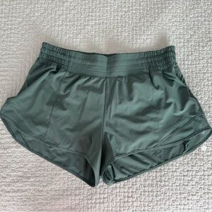 Lululemon Athletica Sage Green Athletic Shorts